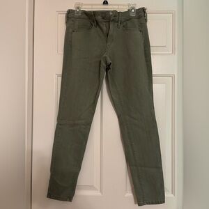 Olive Green Universal Threads Skinny Jeans